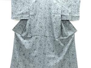 大正ロマン　枝葉模様着物